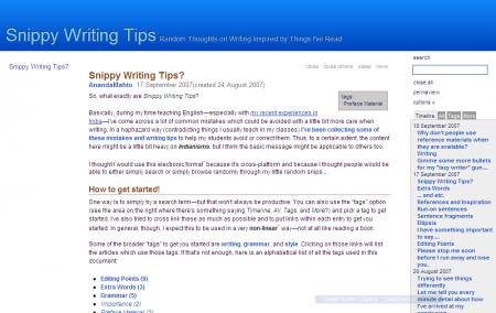 Book writing tips