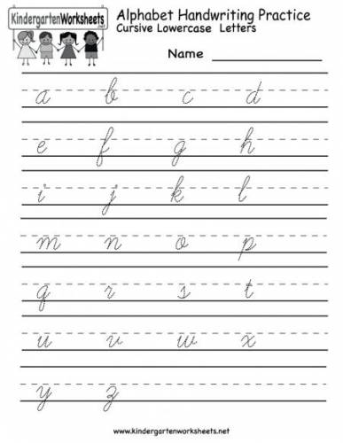 ... writing worksheets 6 Printable Paragraph Cursive Writing Worksheets