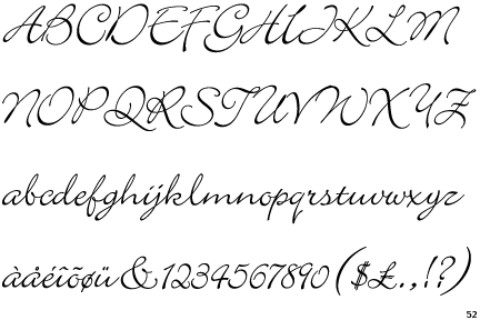 Identifont - Bickley Script